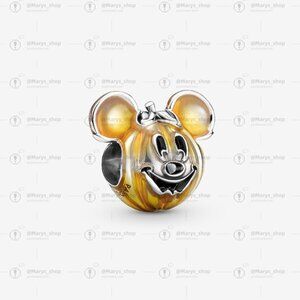 Pandora Disney Mickey Mouse Pumpkin Charm|Pendant